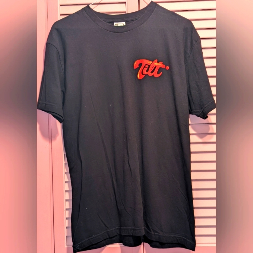 Vintage Tilt Black T-Shirt